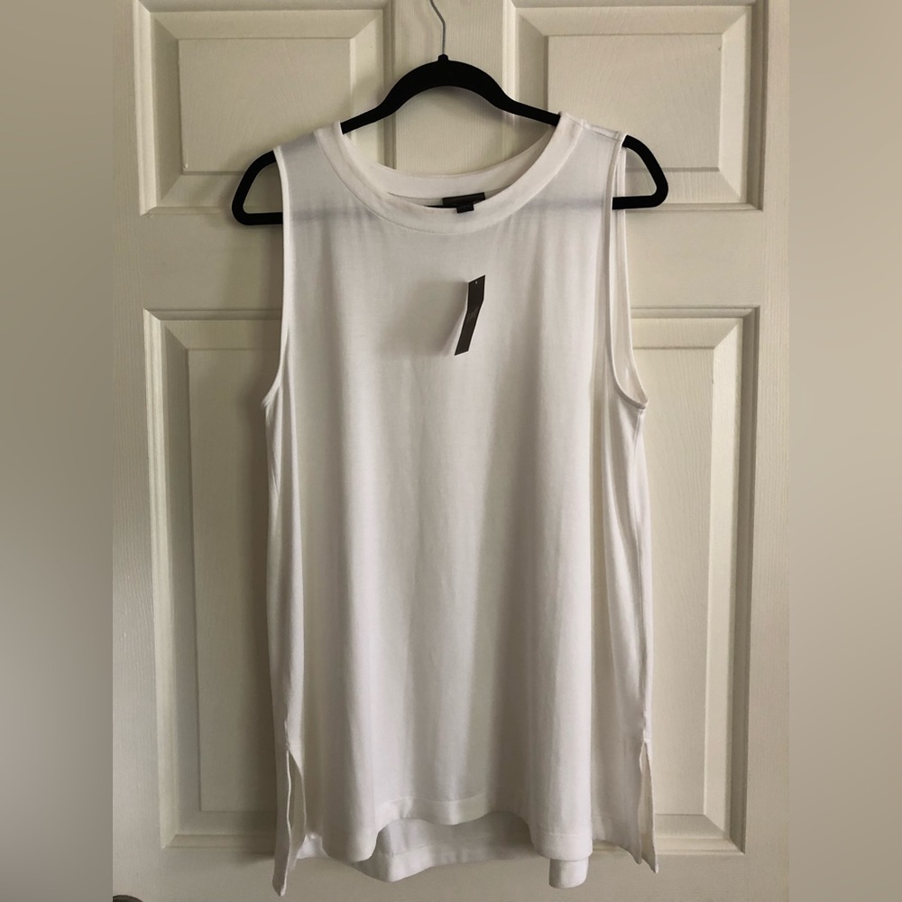 J.Jill white tank top